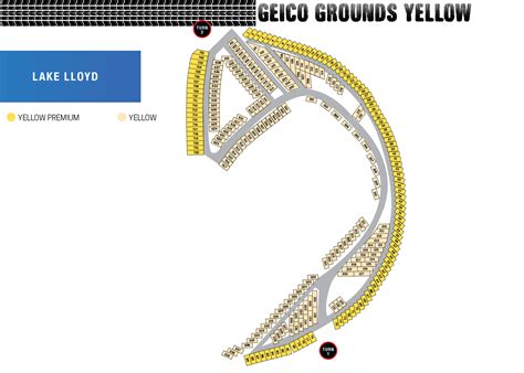 daytona yellow premium campground map